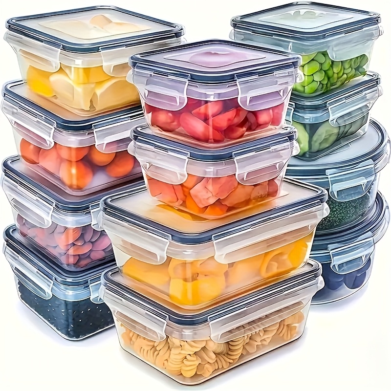 Camping Cooking Organizer - 8Pcs Set Includes 4 Containers and