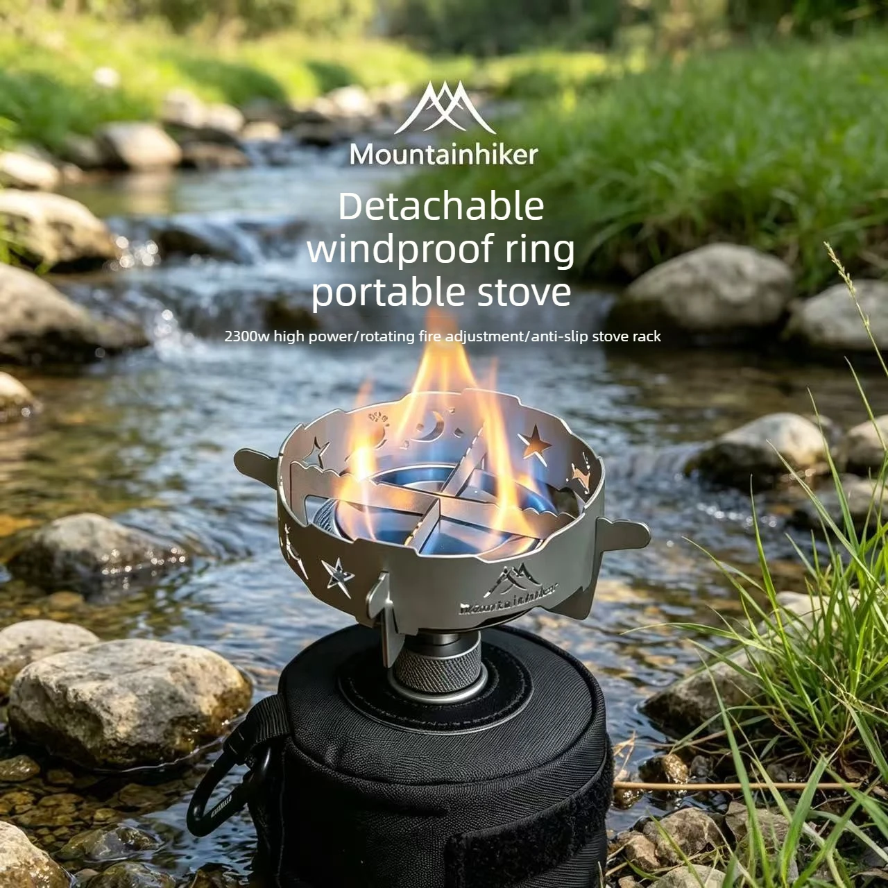 Camping Cooking Ring - Camping Stove Detachable Windproof Ring Outdoor