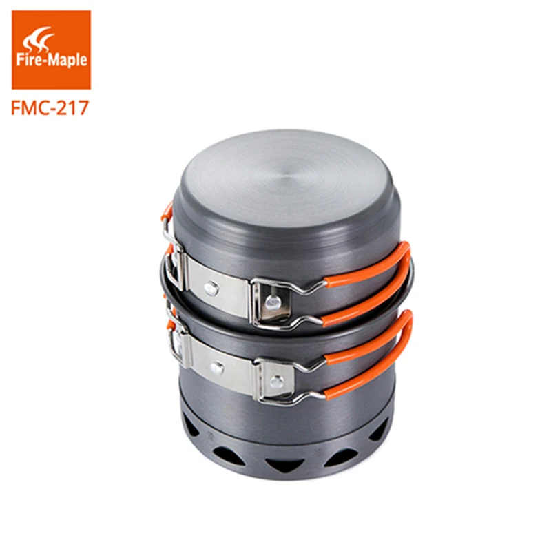 Lửa Phong Cắm Trại Bộ Nồi Di Đ - đánh giá và giá Camping Cooking Set Compact