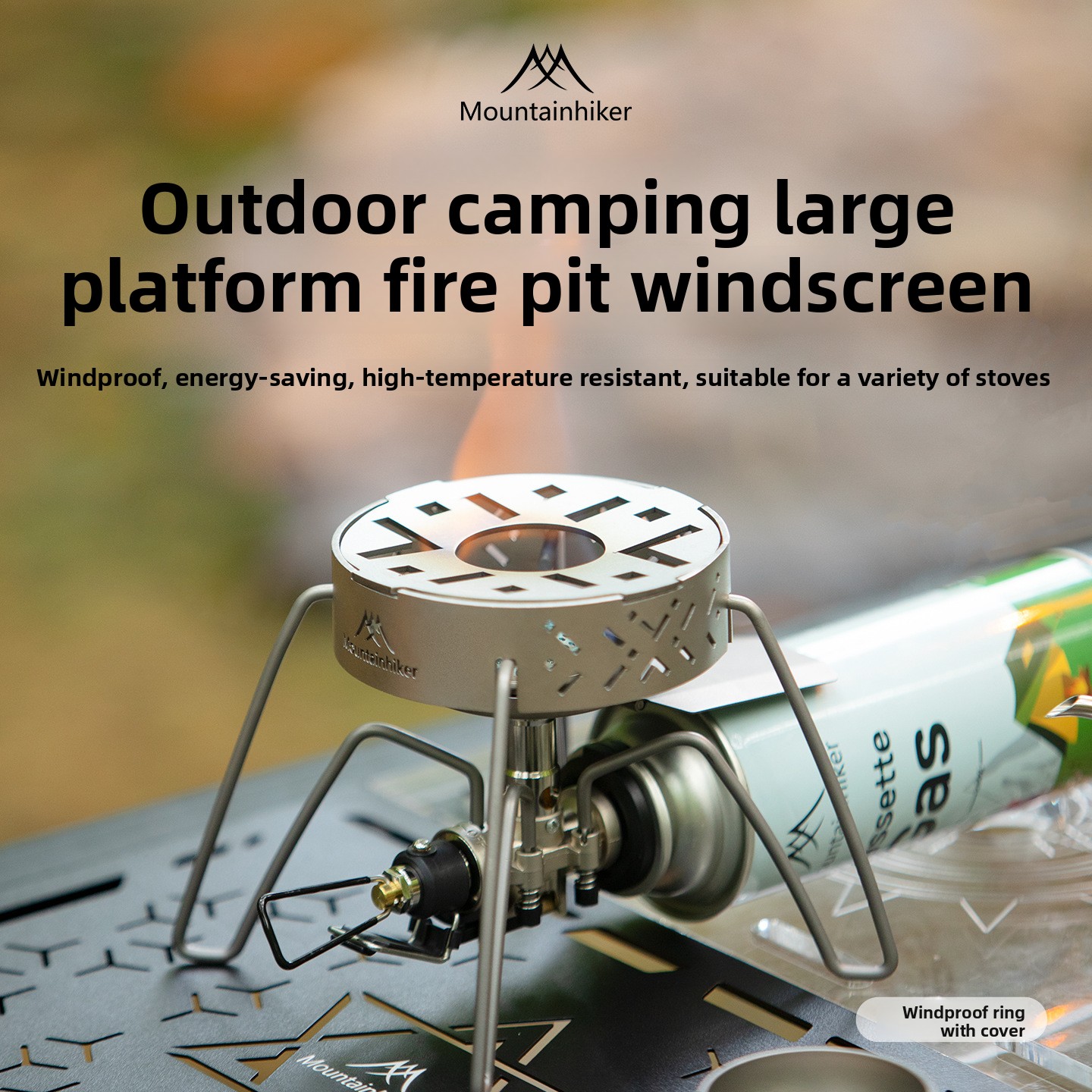 MOUNTAINHIKER Outdoor Windshie - đánh giá và giá Camping Cooking Ring