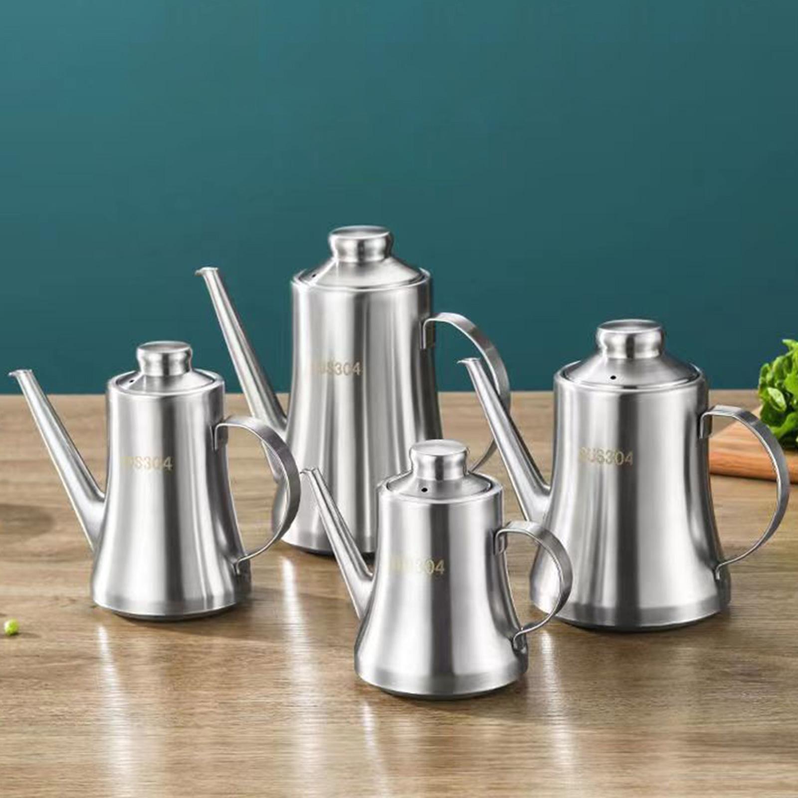 Stainless Steel Oil Dispenser  - đánh giá và giá Camping Cooking Oil Container