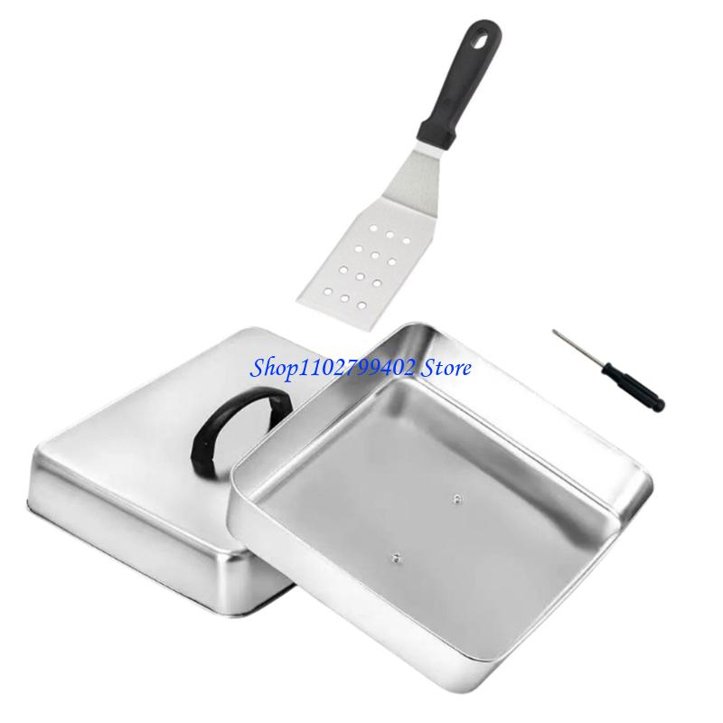 Nắp nấu hình vuông 547F dành c - đánh giá và giá Camping Cooking Flat Top