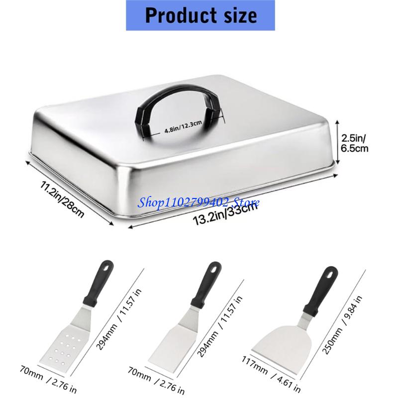 Nắp nấu hình vuông 547F dành c - đánh giá và giá Camping Cooking Flat Top