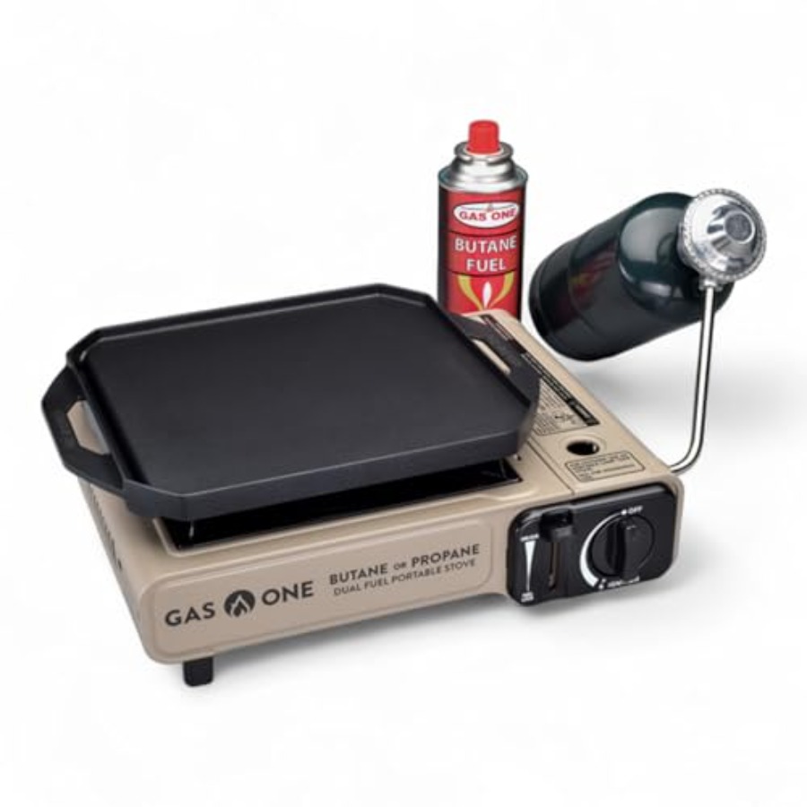 GasOne GS-3400P-KIT Propane or - đánh giá và giá Camping Cooking Flat Top