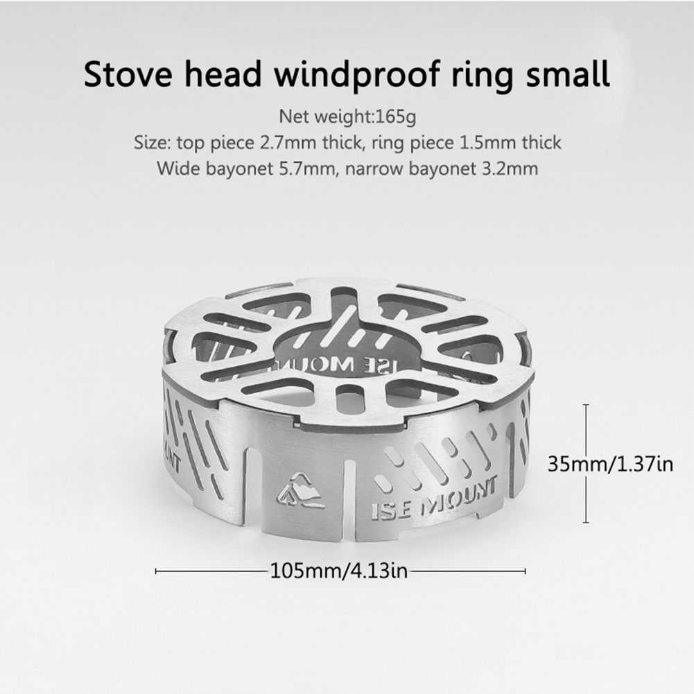 Outdoor Stove Windshield Porta - đánh giá và giá Camping Cooking Ring