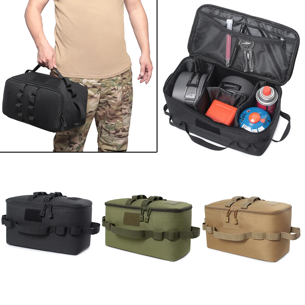 Tactical Pouch Camping Storage - đánh giá và giá Camping Cooking Organizer