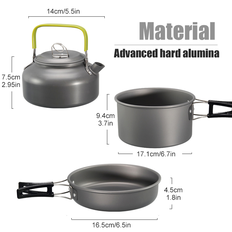 WESTTUNE Camping Cookware Kit  - đánh giá và giá Camping Cooking Appliances