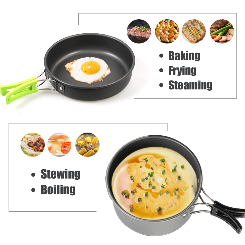 WESTTUNE Camping Cookware Kit  - đánh giá và giá Camping Cooking Appliances