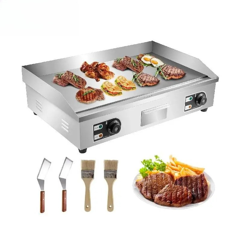 Electric Countertop Griddle wi - đánh giá và giá Camping Cooking Flat Top