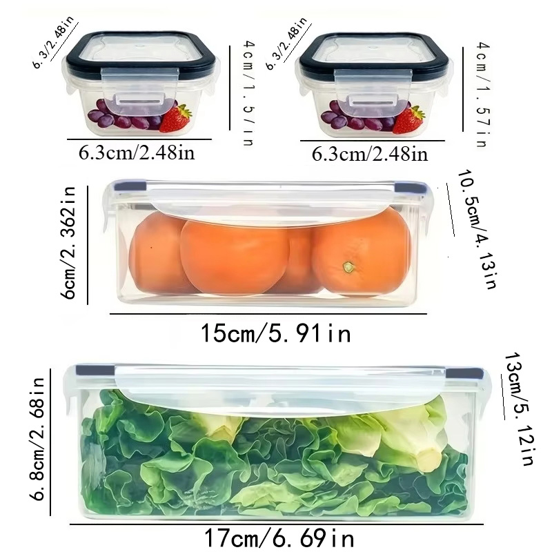 8Pcs Set Includes 4 Containers - đánh giá và giá Camping Cooking Organizer