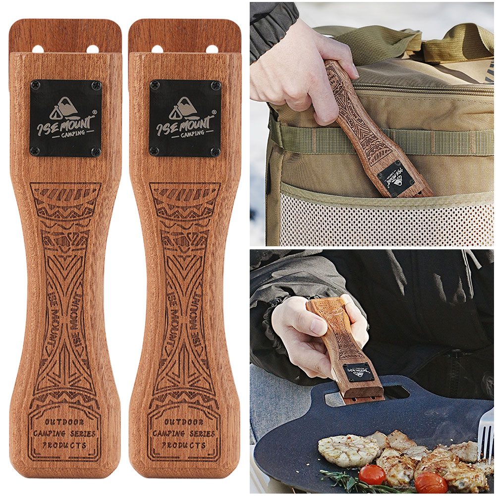 Outdoor Natural Wood Grill Pan - đánh giá và giá Camping Cooking Appliances