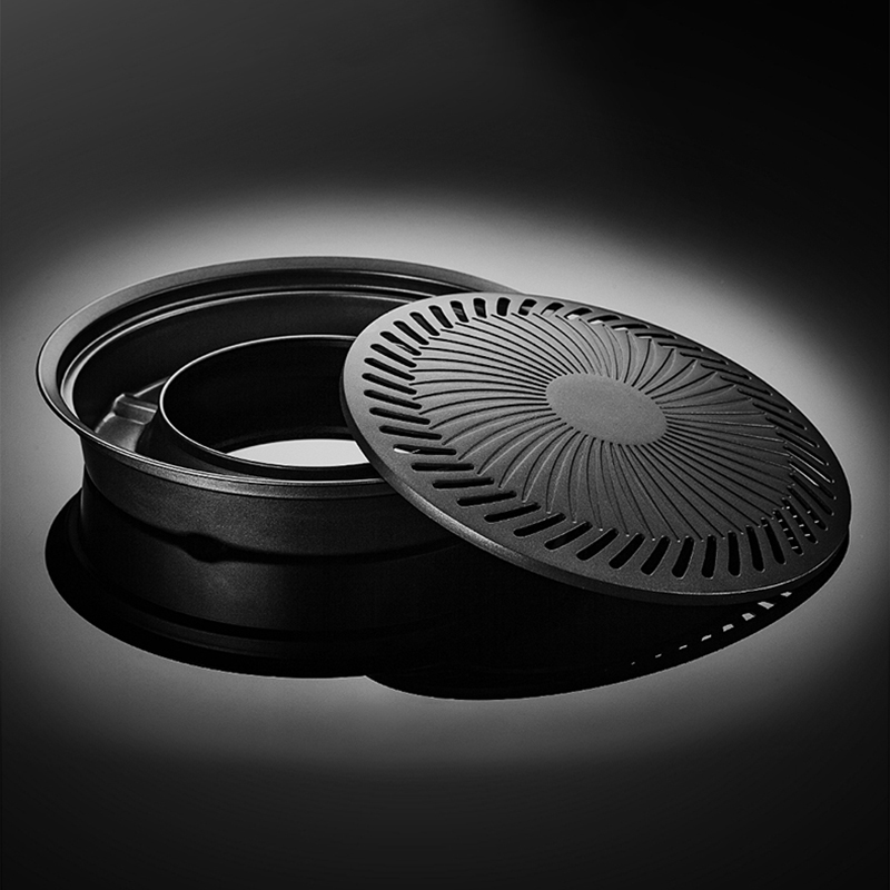 Korean Non-stick Barbecue Tray - đánh giá và giá Camping Cooking Flat Top
