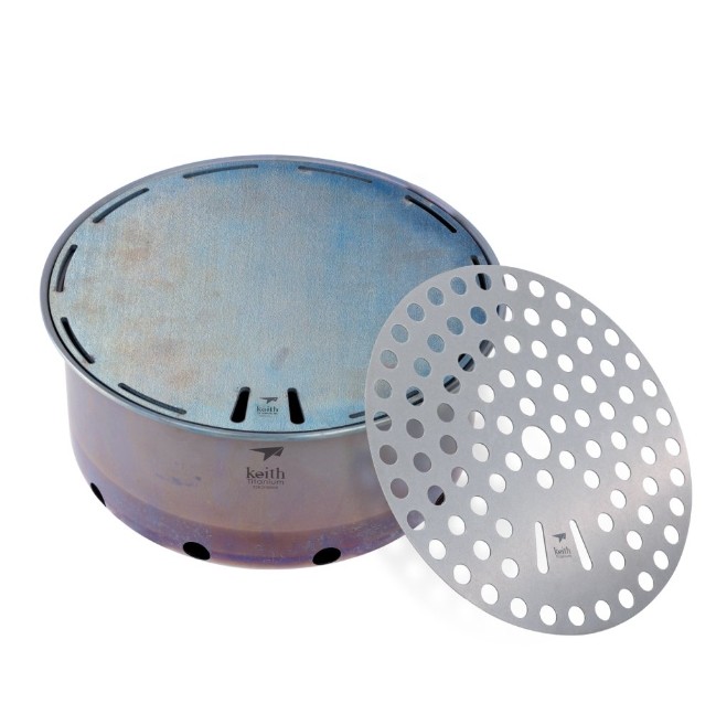 Outdoor Titanium Portable Flat - đánh giá và giá Camping Cooking Flat Top