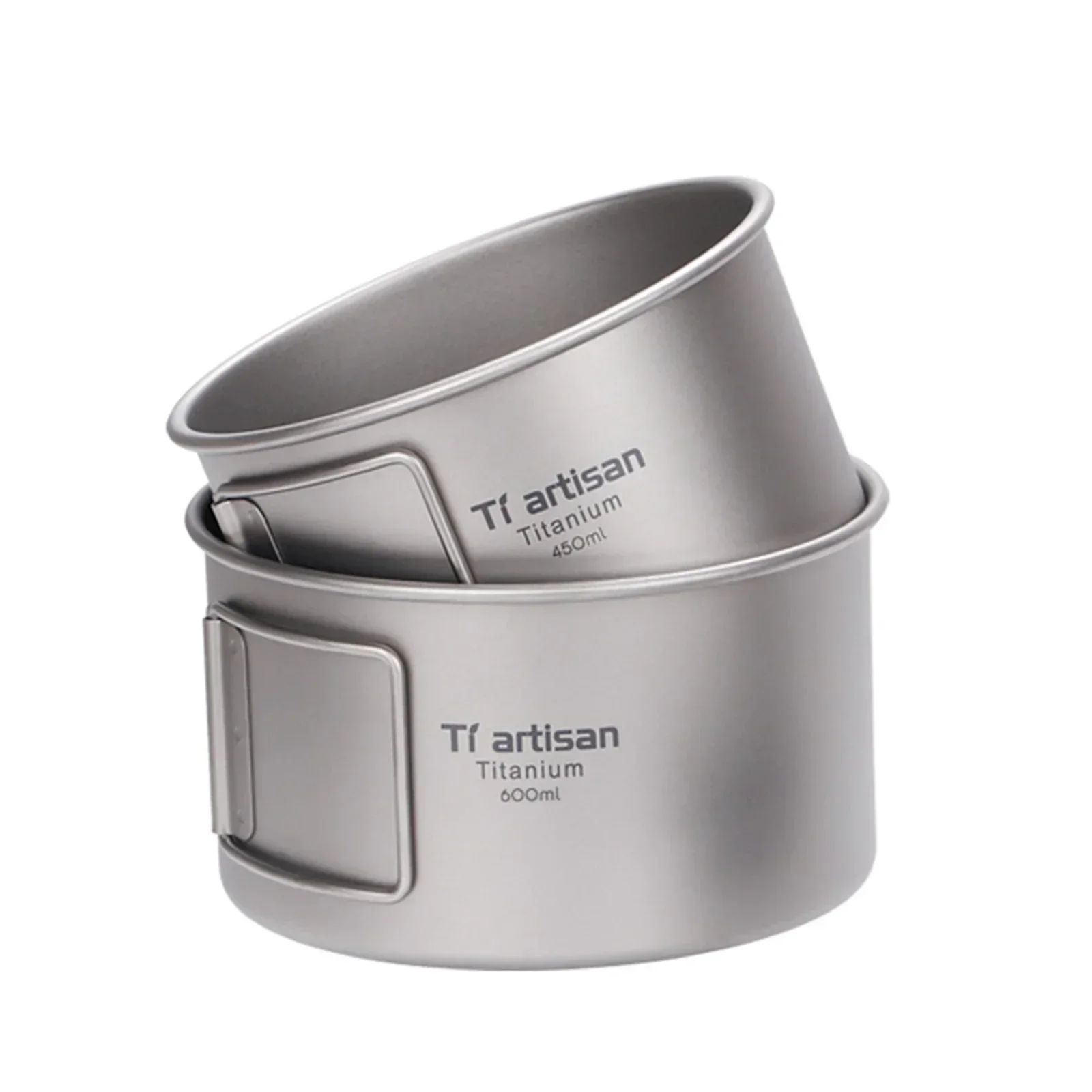 Titanium Bowl With Folding Han - đánh giá và giá Camping Cooking Pot With Lid