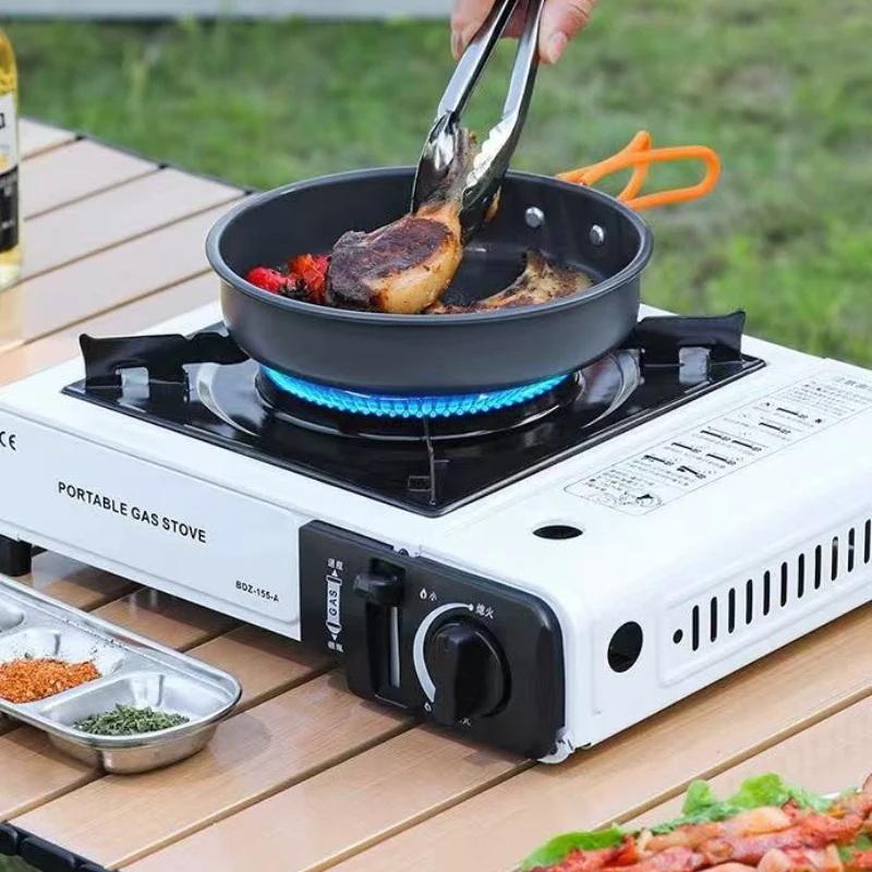 Portable Outdoor Cassette Stov - đánh giá và giá Camping Cooking Set Compact