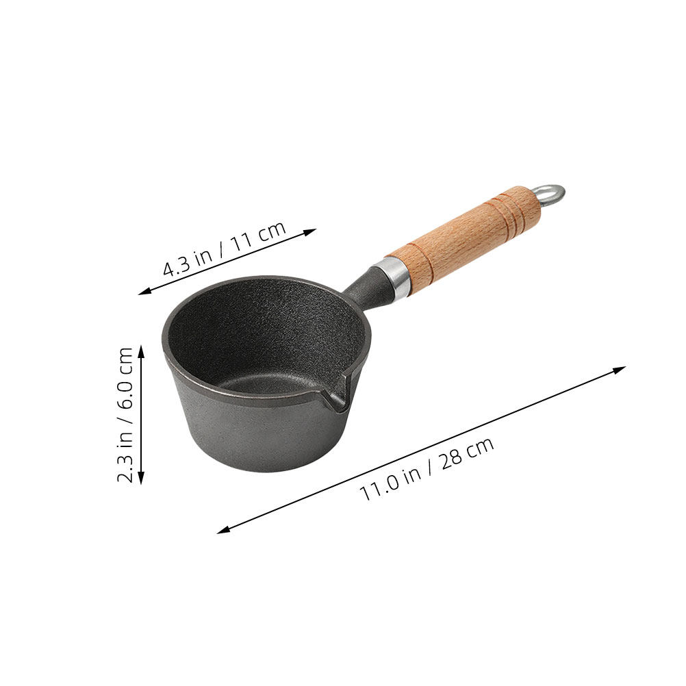 Mini Cast Iron Saucepan Style  - đánh giá và giá Camping Cooking Flat Top