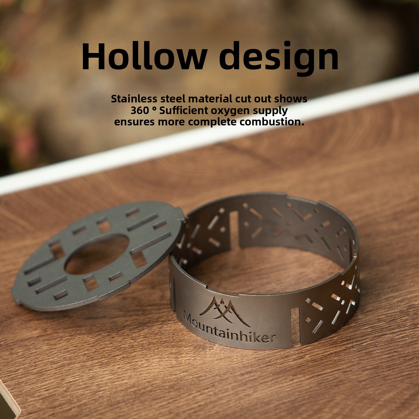 MOUNTAINHIKER Windproof ring w - đánh giá và giá Camping Cooking Ring