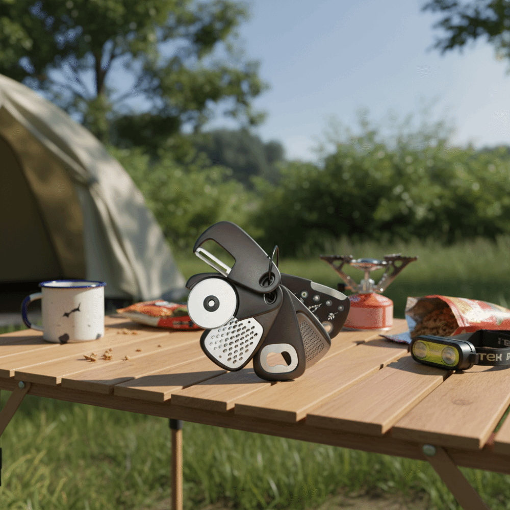 Compact Design Camping Utensil - đánh giá và giá Camping Cooking Set Compact