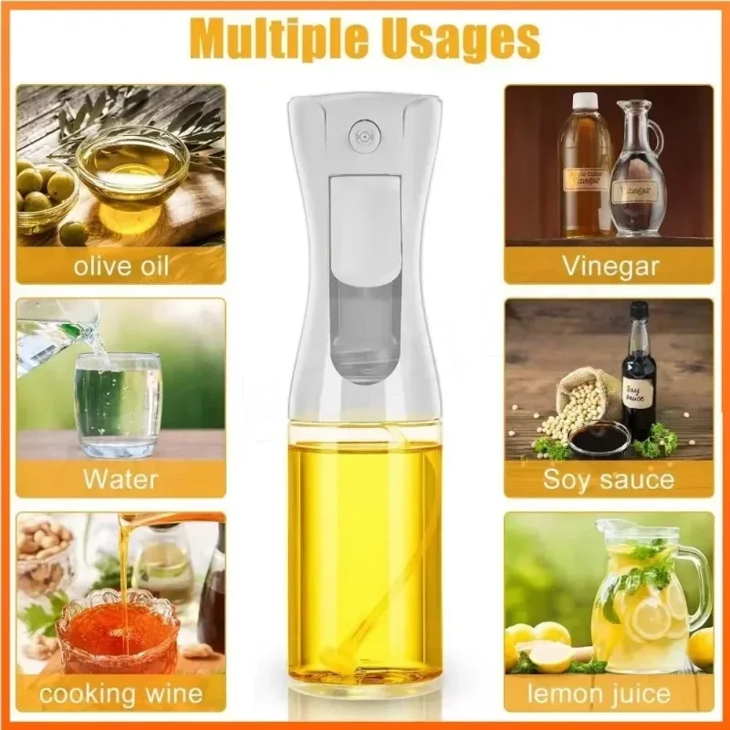 200/300/500ml Oil Spray Bottle - đánh giá và giá Camping Cooking Oil Container