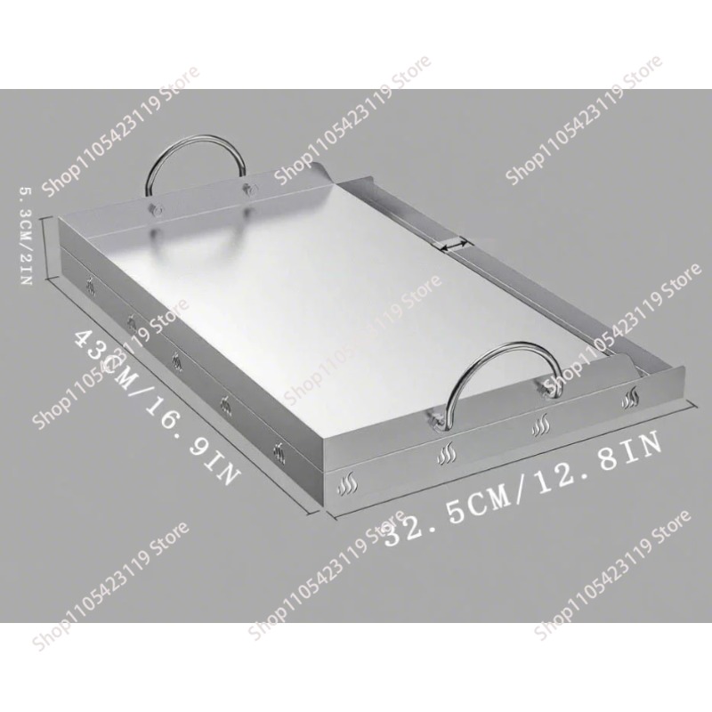 Stainless Steel Griddle BBQ To - đánh giá và giá Camping Cooking Flat Top