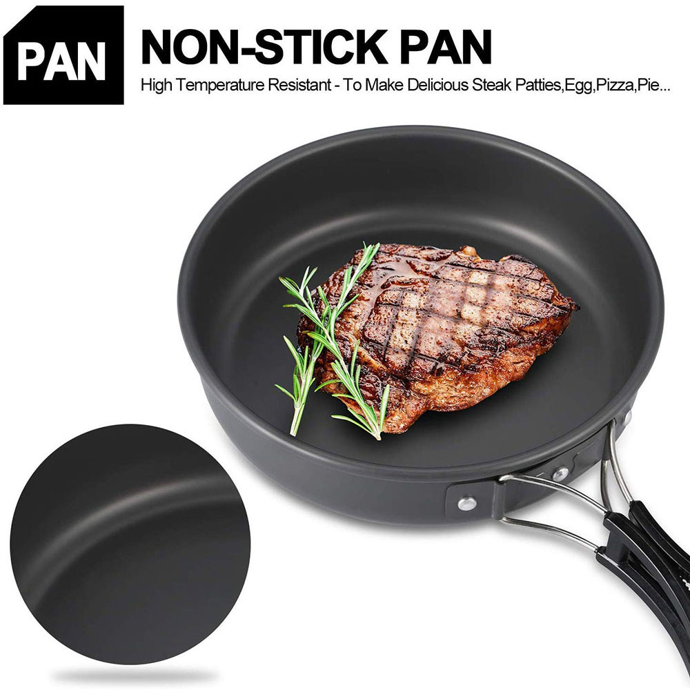 Outdoor Camping Cookware Set M - đánh giá và giá Camping Cooking Set Compact