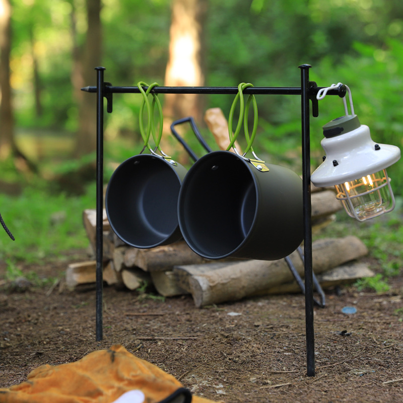 Camping Cookware Set, Ultra Li - đánh giá và giá Camping Cooking Set Compact