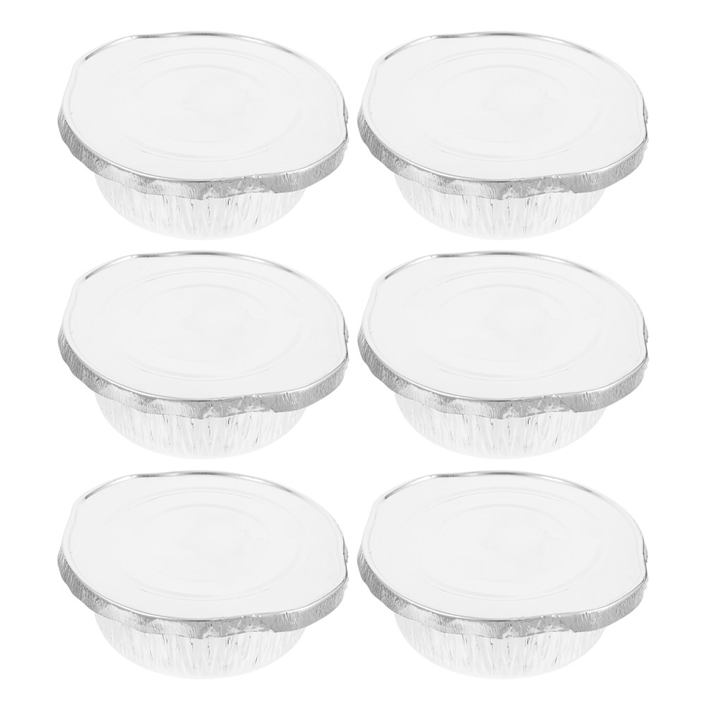 6Pcs Disposable Foil Pot Alumi - đánh giá và giá Camping Cooking Pot With Lid